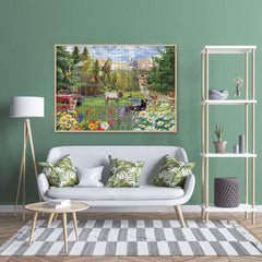 Wald-Retreat Puzzle 1000 Teile