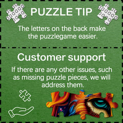 Phantasmal Lion Jigsaw Puzzles 1000 Pieces