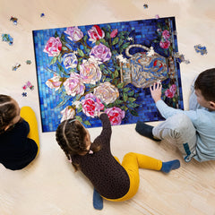 Mosaic of Roses Jigsaw Puzzles 1000 Pieces