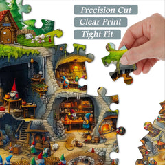 Underground Gnome Village Jigsaw Puzzle 1000 Pieces