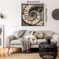 Card Spiral Staircase Jigsaw Puzzles 1000 Pieces