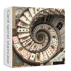 Card Spiral Staircase Jigsaw Puzzles 1000 Pieces