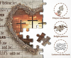 Love Cross Jigsaw Puzzle 1000 Pieces