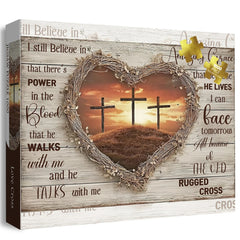 Love Cross Jigsaw Puzzle 1000 Pieces