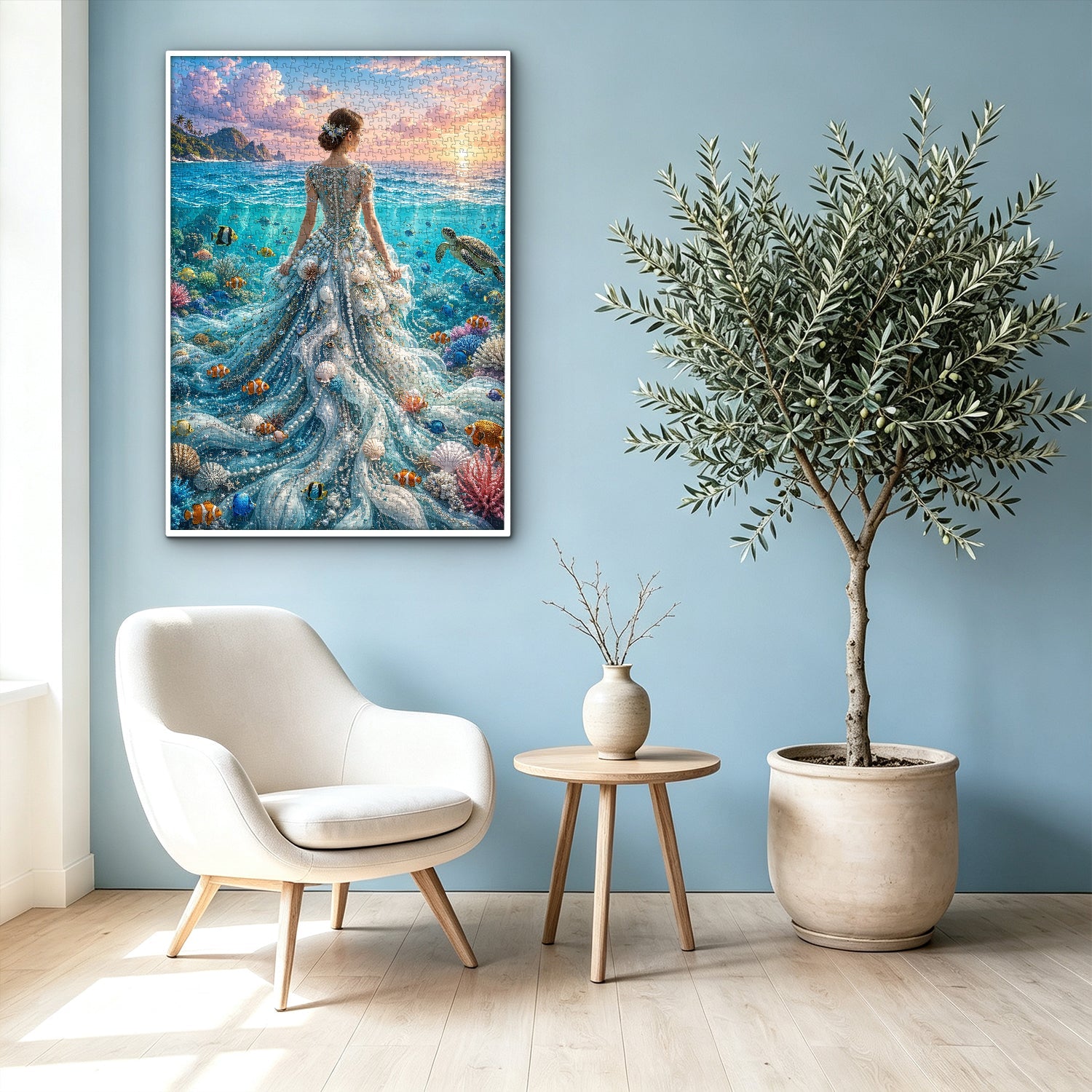 Tidal Skirt Jigsaw Puzzle 1000 Pieces
