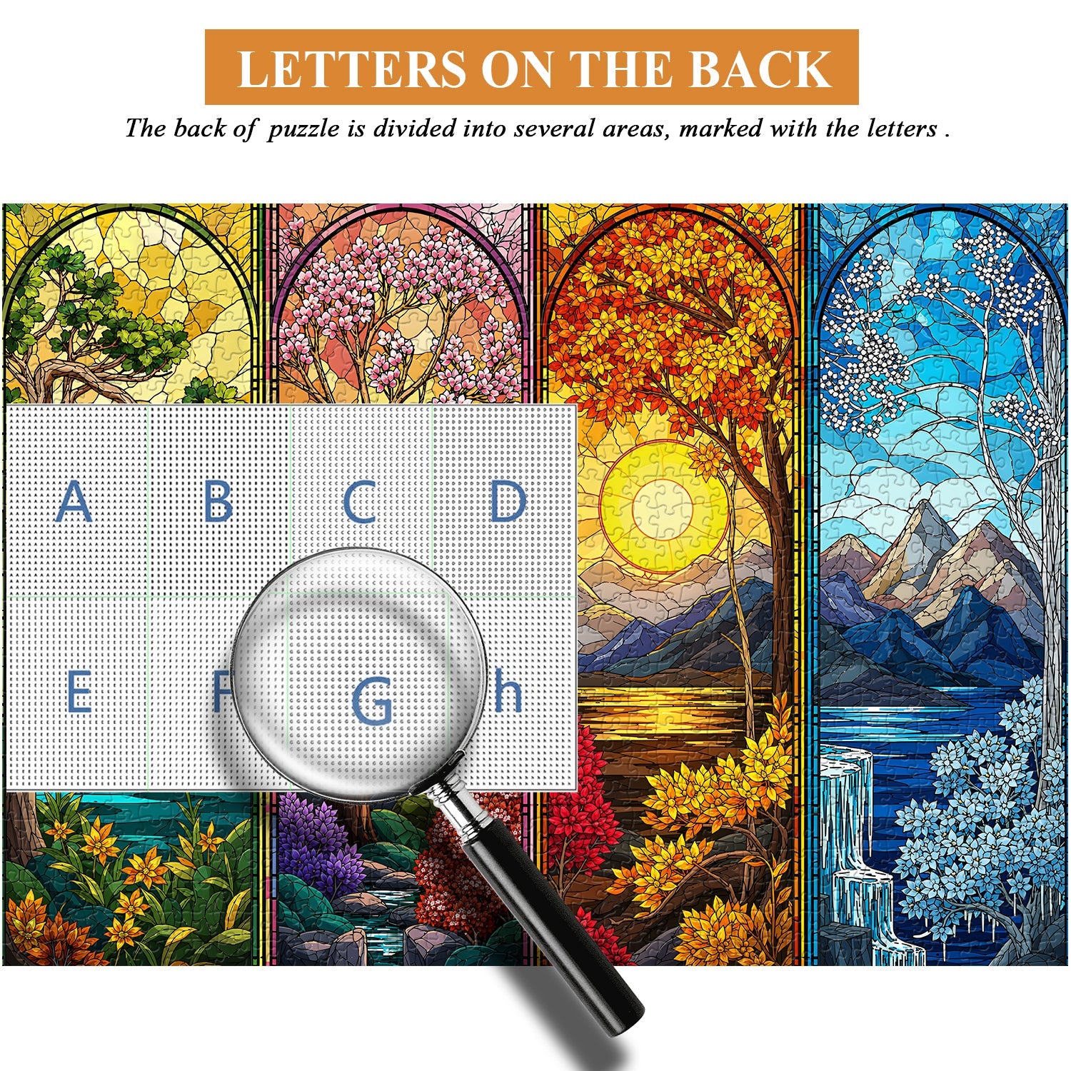 Seasonal Panels Jigsaw Puzzle 1000 Piece