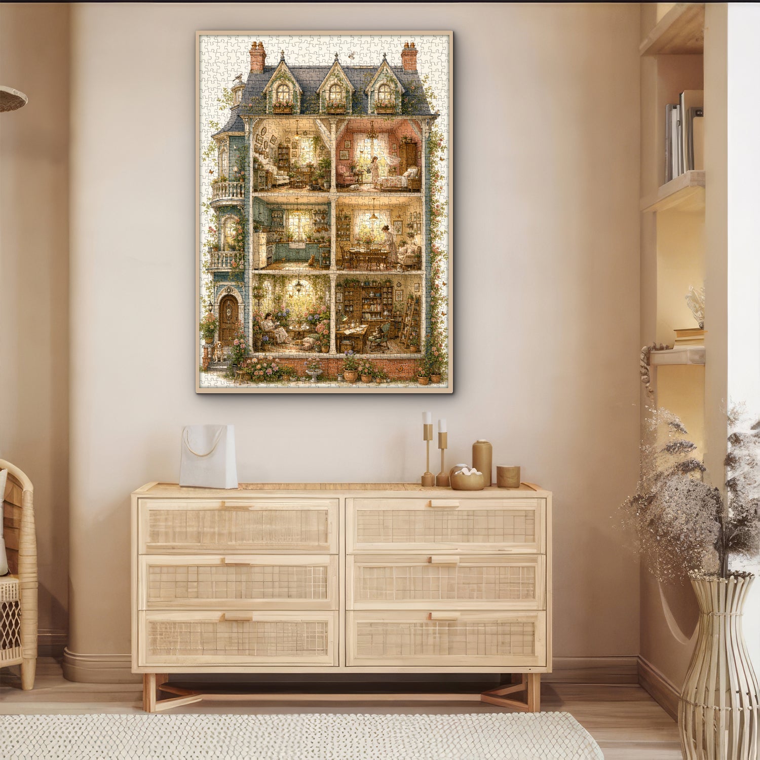 Life In Every Room Jigsaw Puzzle 1000 Piece