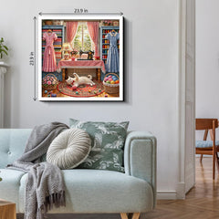 Sewing Cottage Jigsaw Puzzle 1000 Piece