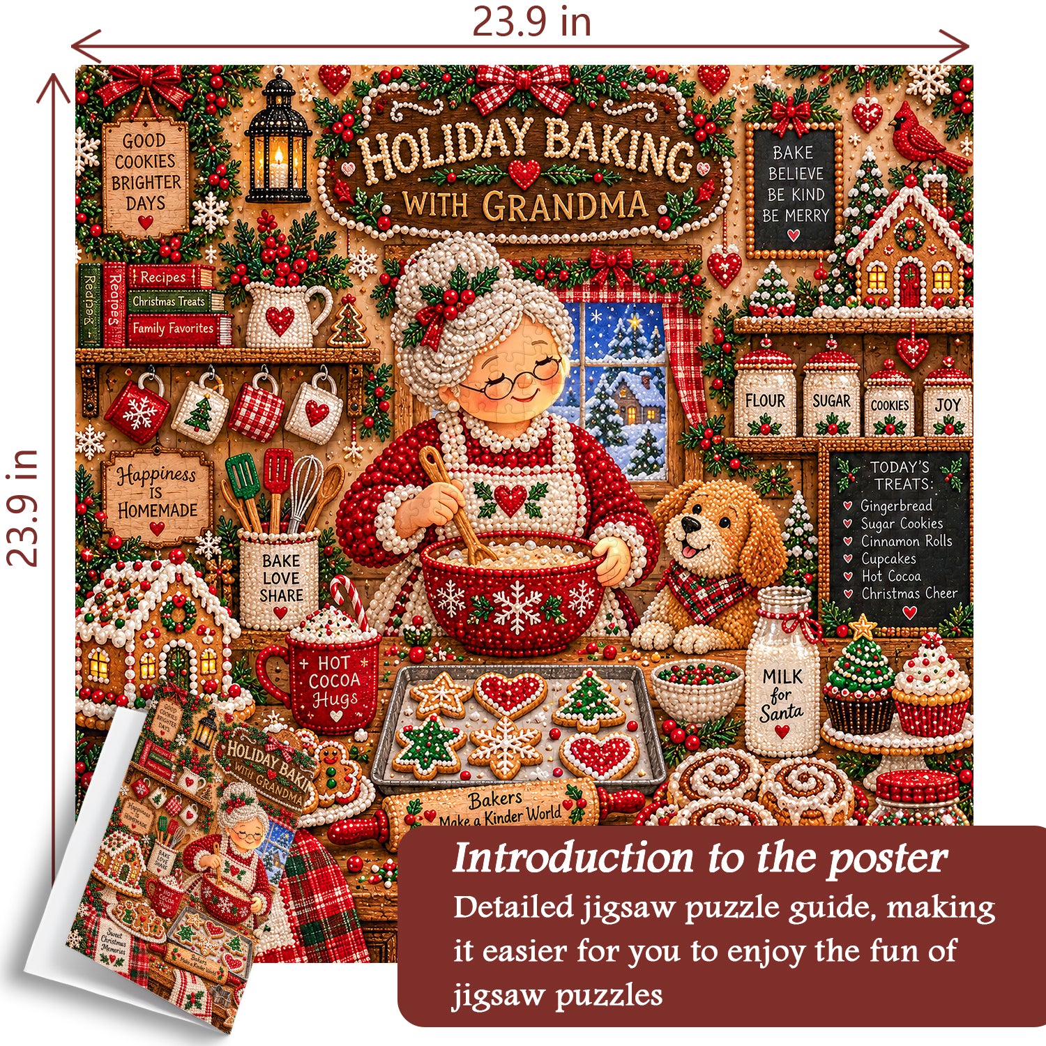 Cozy Bakehouse Jigsaw Puzzle 1000 Pieces