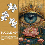 Mystic Lotus Eye Jigsaw Puzzle 1000 Pieces