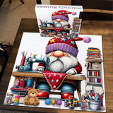 Sewing Gnome Jigsaw Puzzle 1000 Pieces