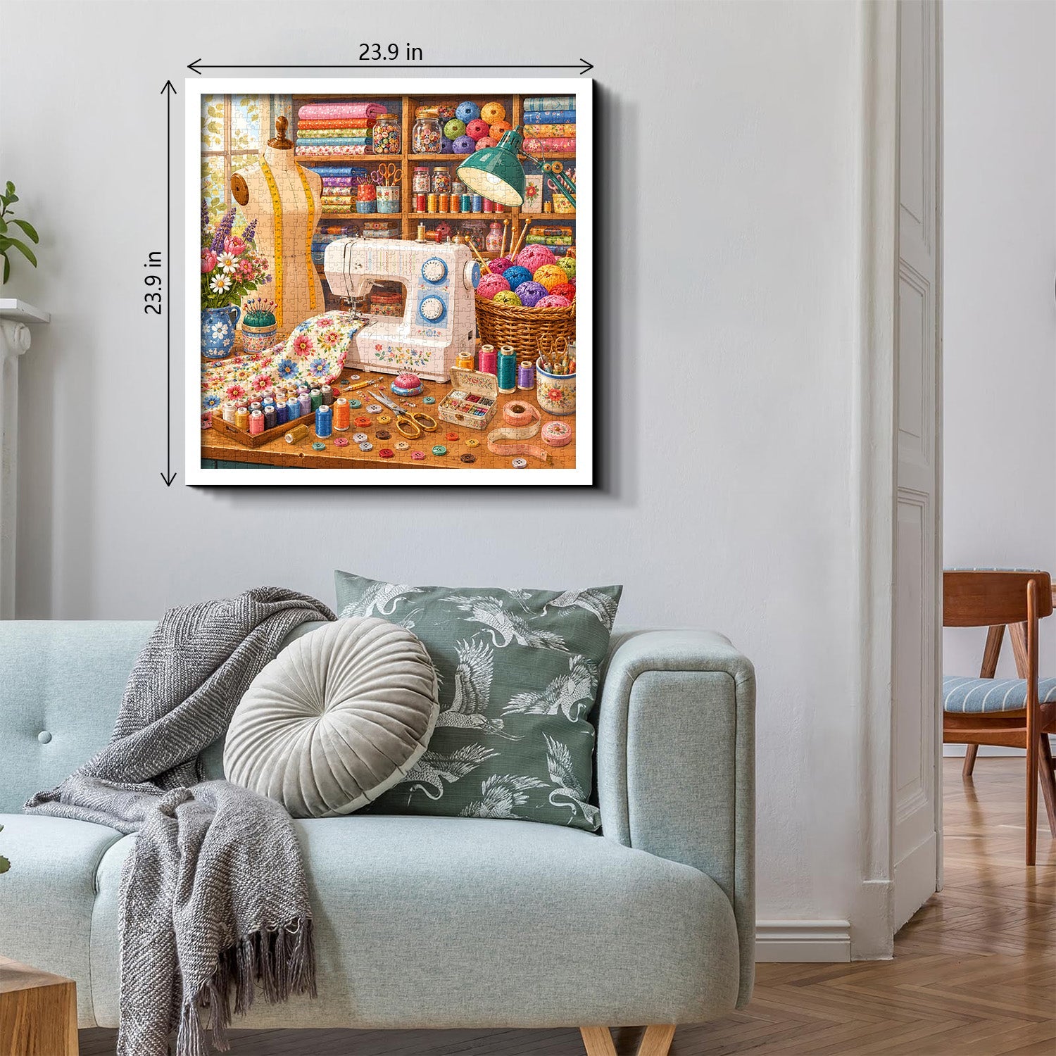 Crafting Corner Jigsaw Puzzle 1000 Pieces
