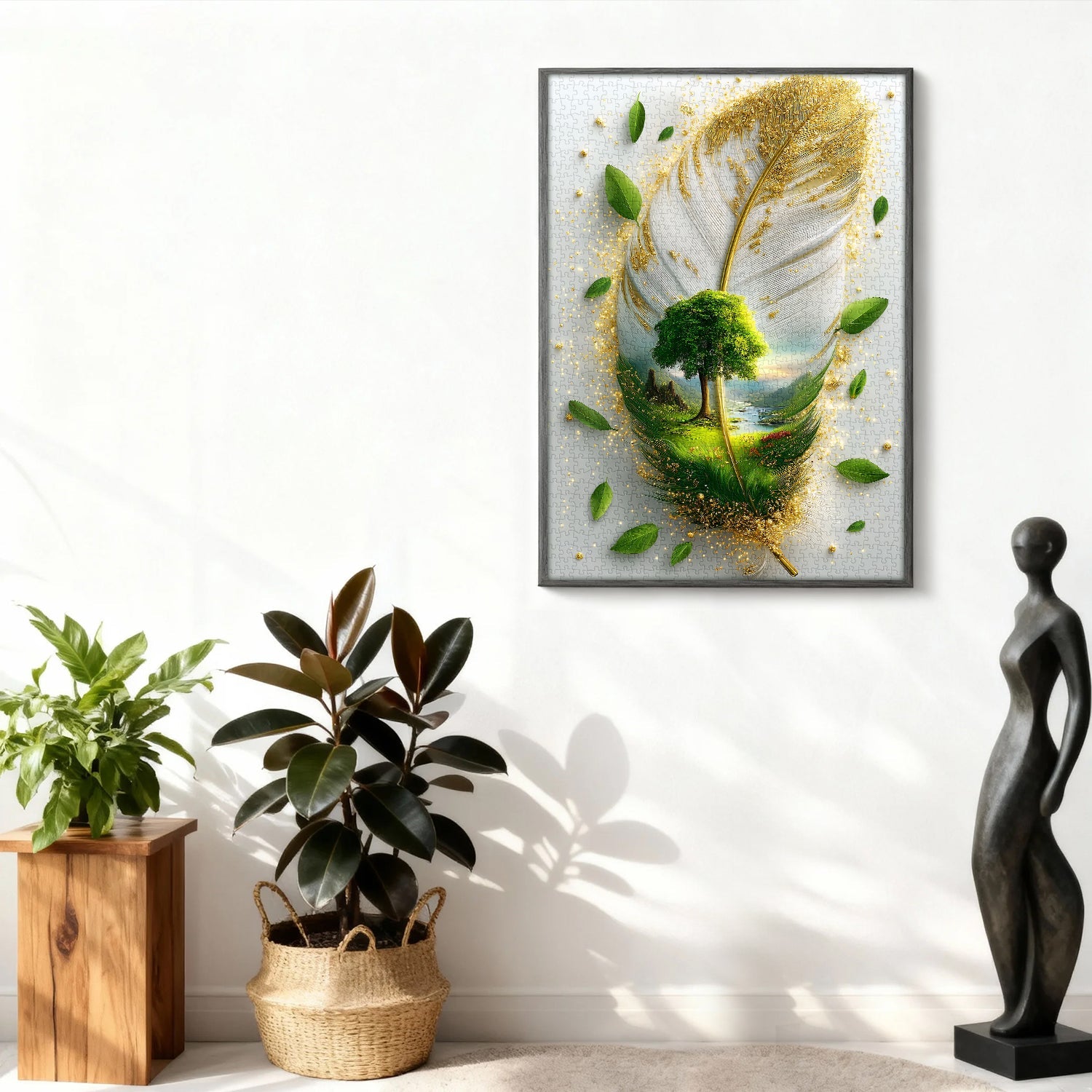 Feather Oasis Jigsaw Puzzle 1000 Pieces