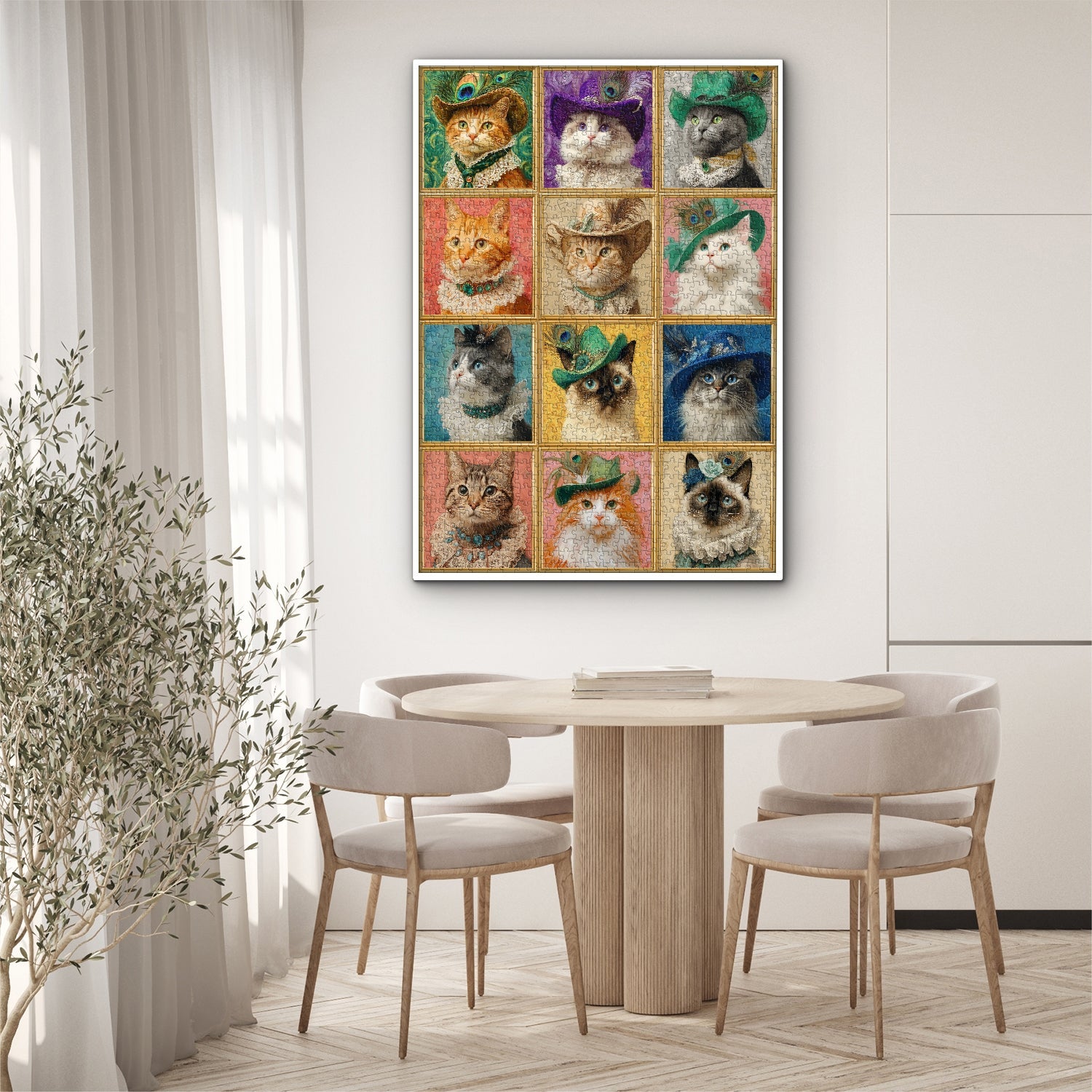 Vintage Cat Collection Jigsaw Puzzle 1000 Pieces