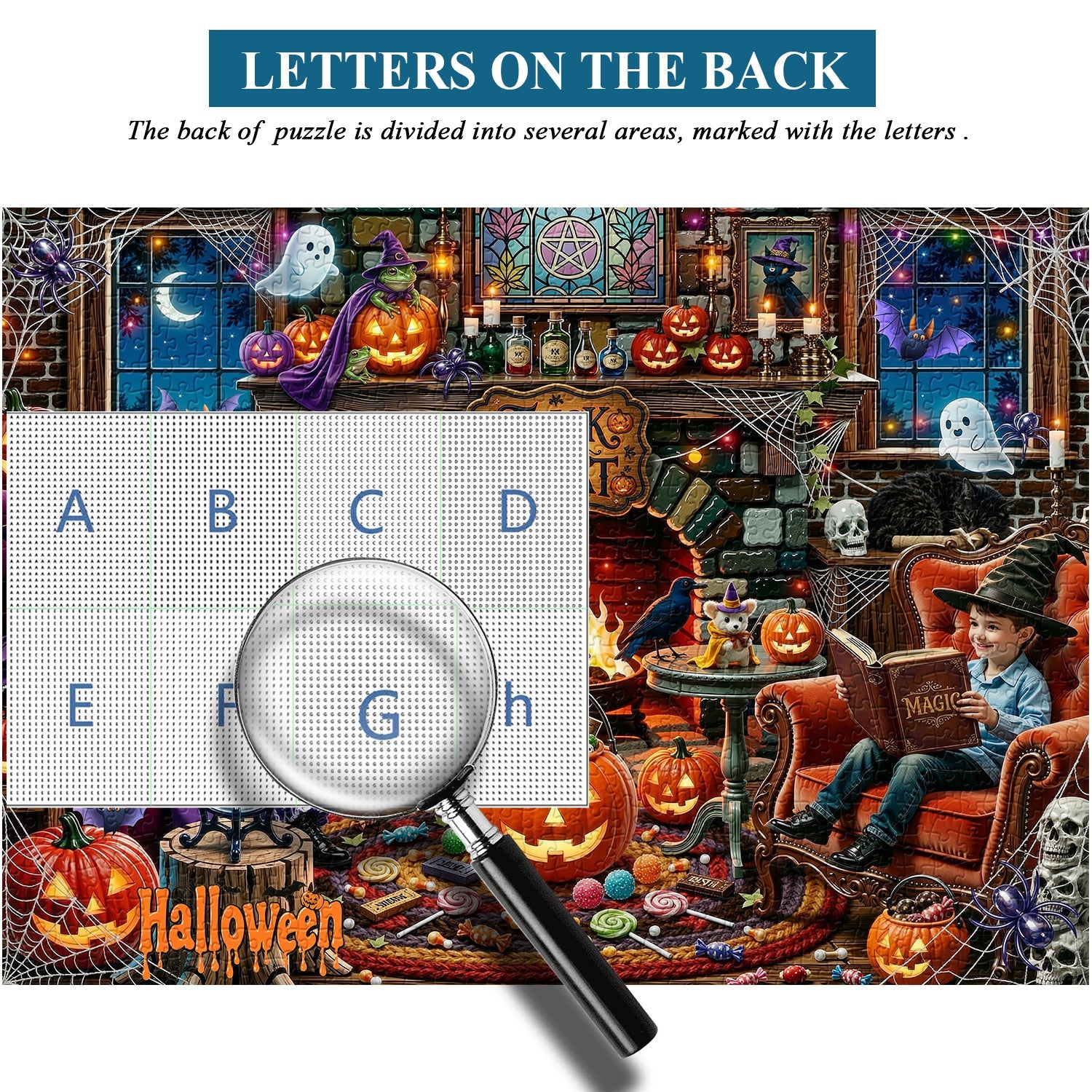Halloween Hearth Jigsaw Puzzle 1000 Pieces
