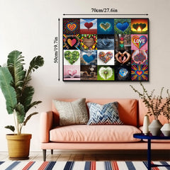 Liebe ist überall Puzzle 1000 Teile