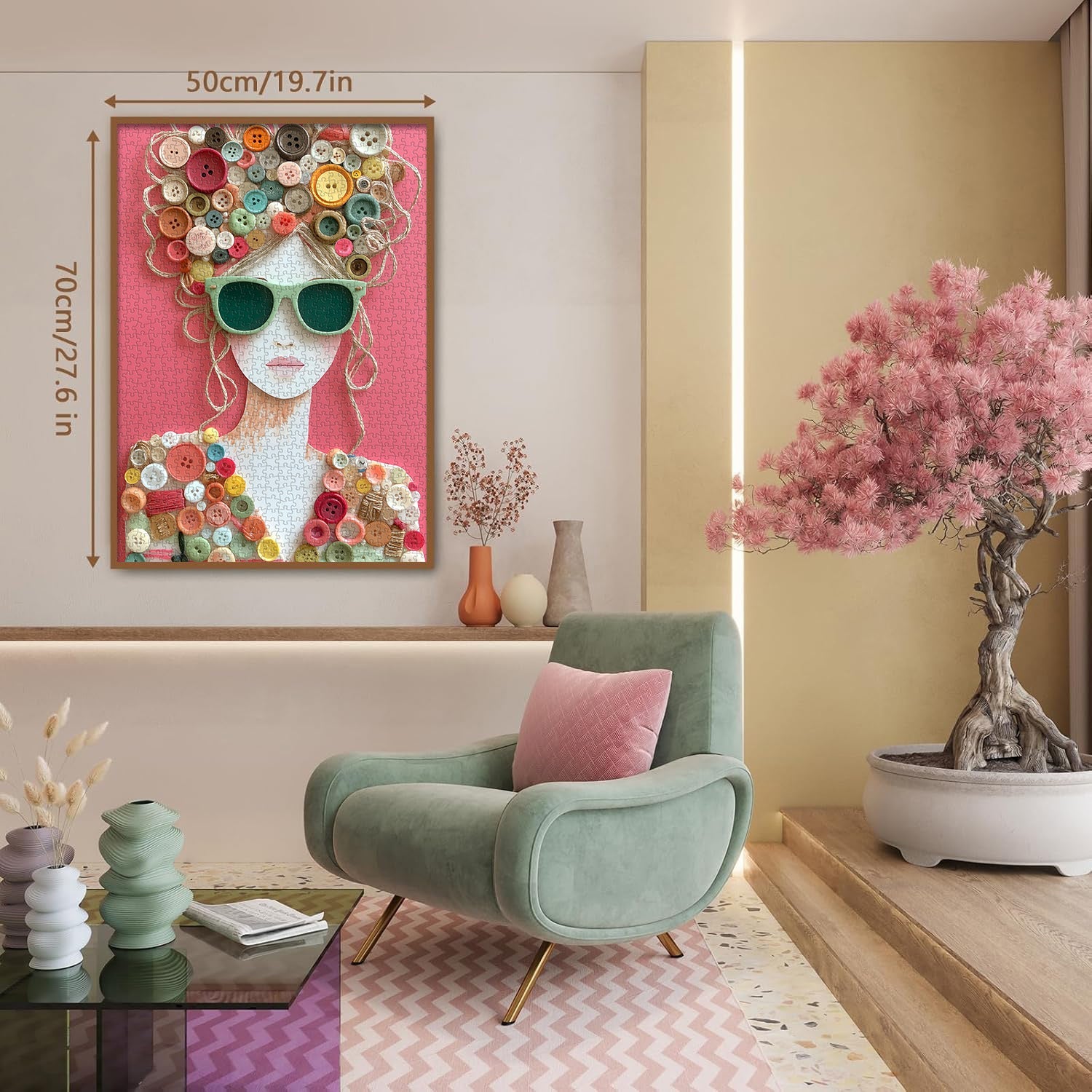 The Button Muse Jigsaw Puzzle 1000 Pieces