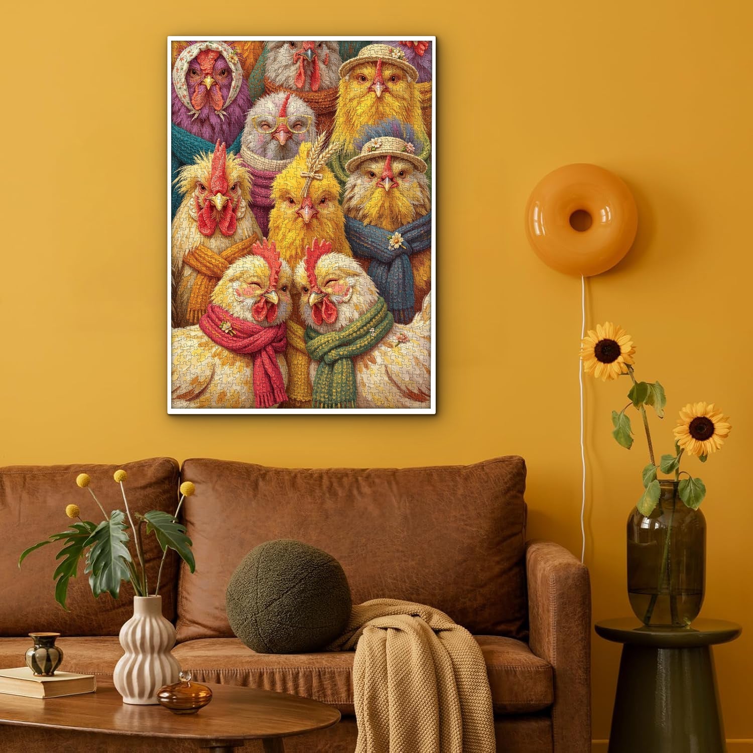 The Clucky Family  Jigsaw Puzzle 1000 Piece