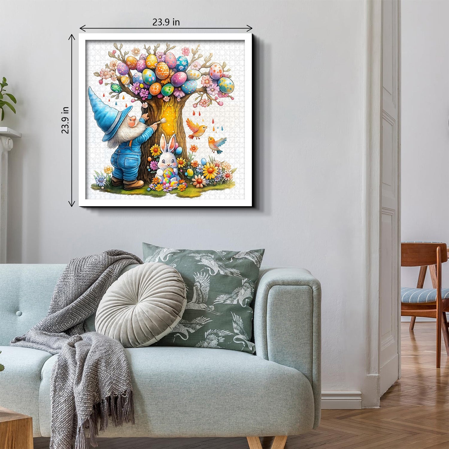 Spring Easter Eggs Jigsaw Puzzle 1000 Pieces