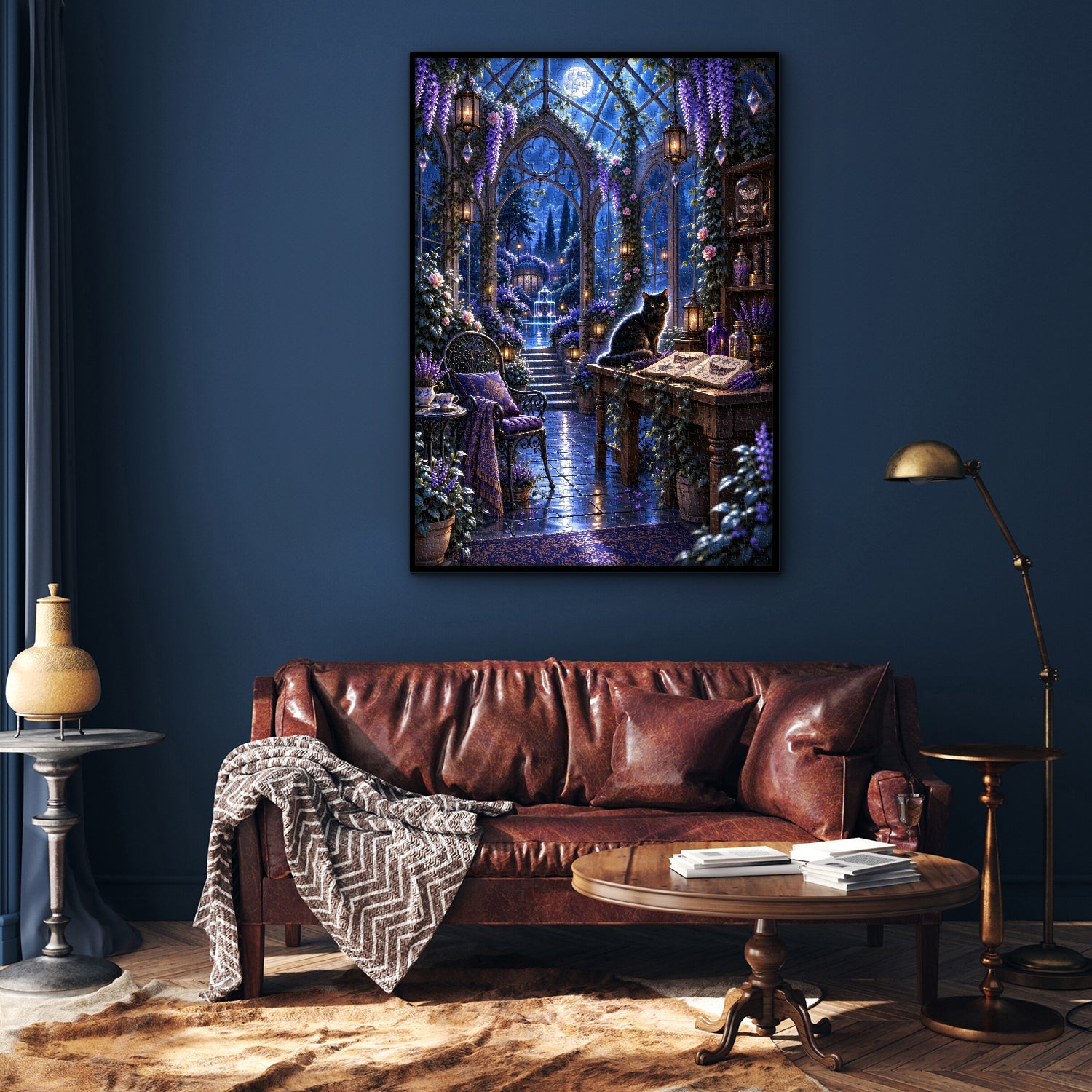 Gothic Glass Greenhouse Jigsaw Puzzle 1000 Pieces