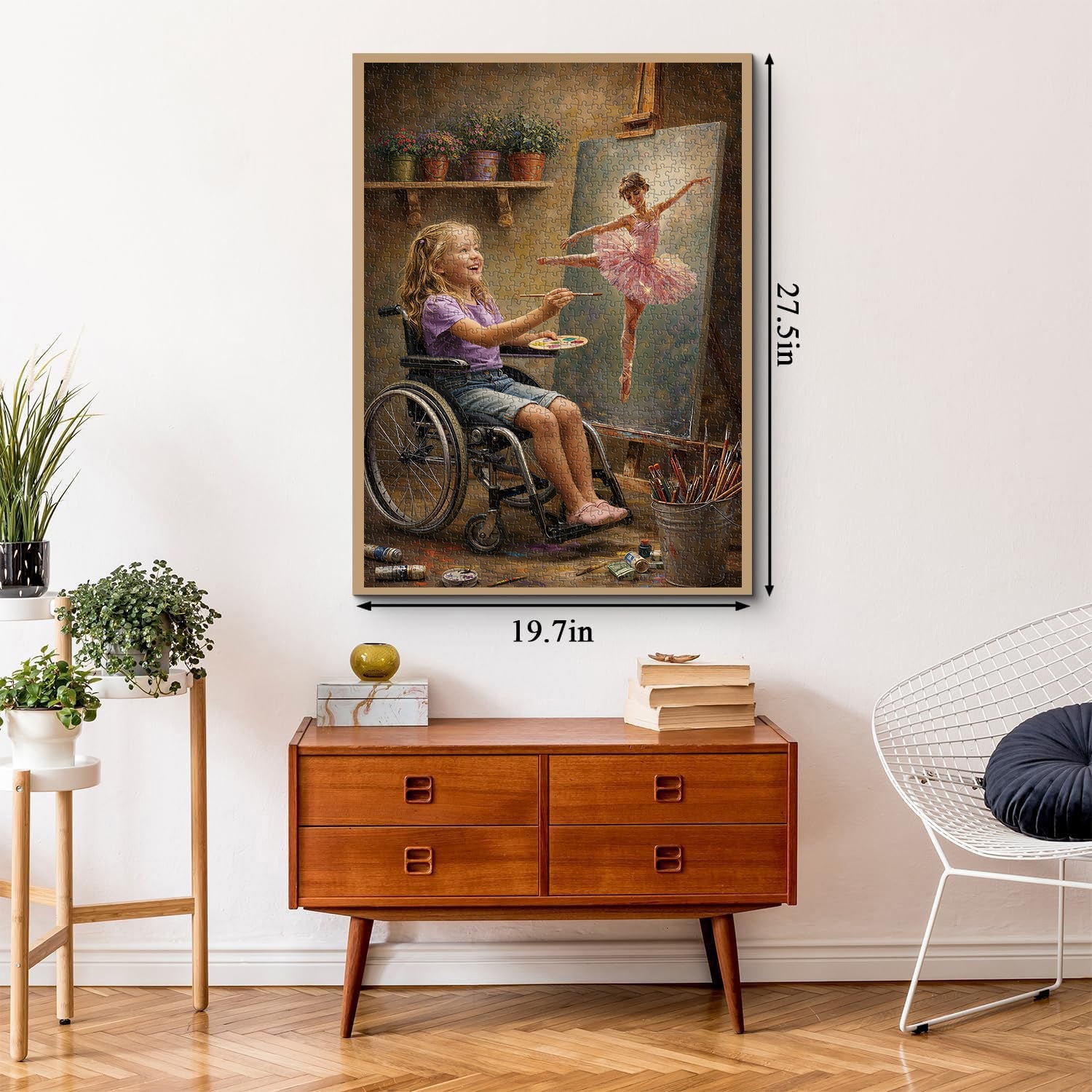 Brush And Dream Jigsaw Puzzle 1000 Pieces