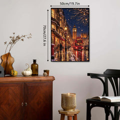 London Snow Night Jigsaw Puzzle 1000 Pieces
