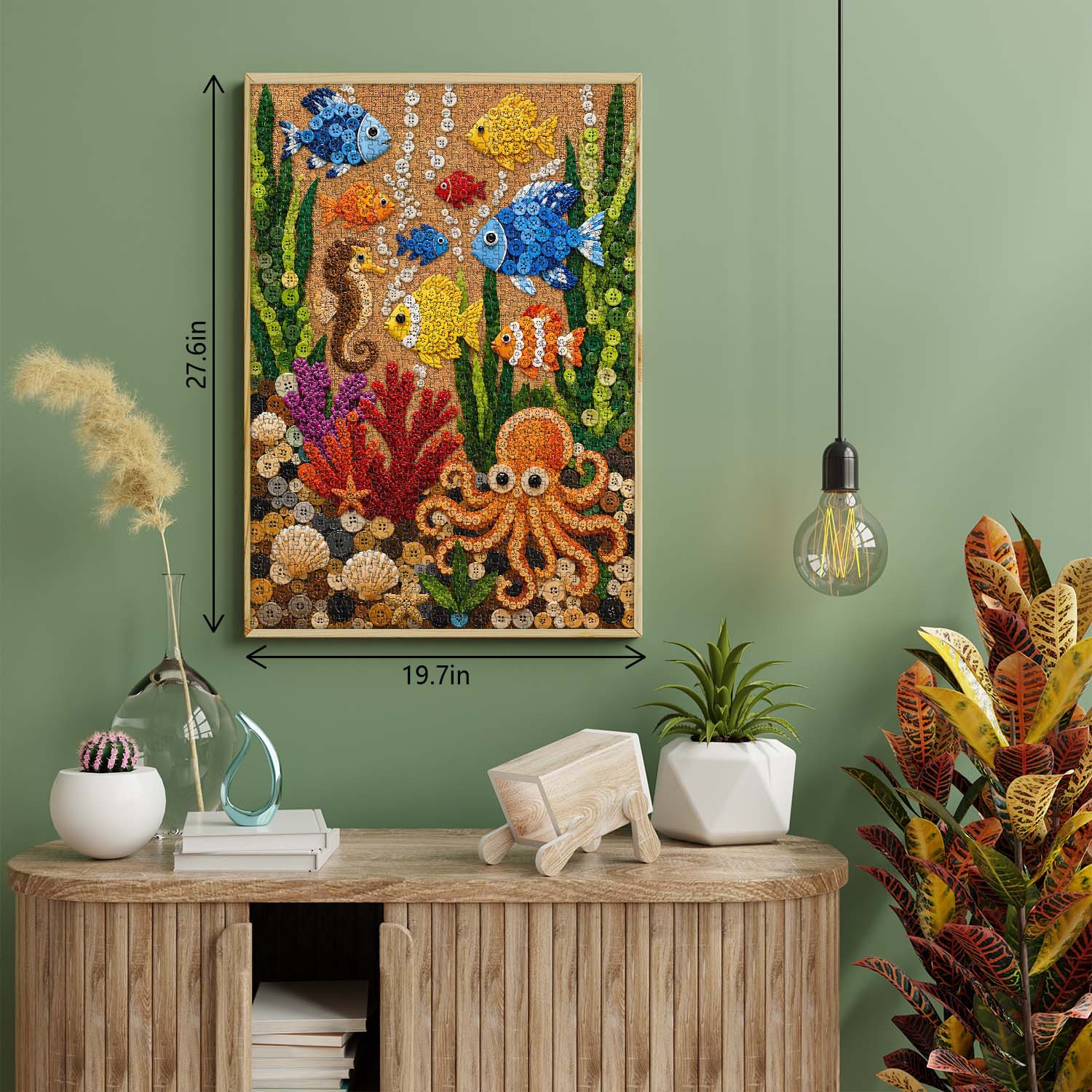 Button Sea Life Jigsaw Puzzle 1000 Pieces