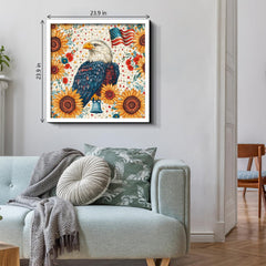 Patriotic Eagle Jigsaw Puzzle 1000 Pieces