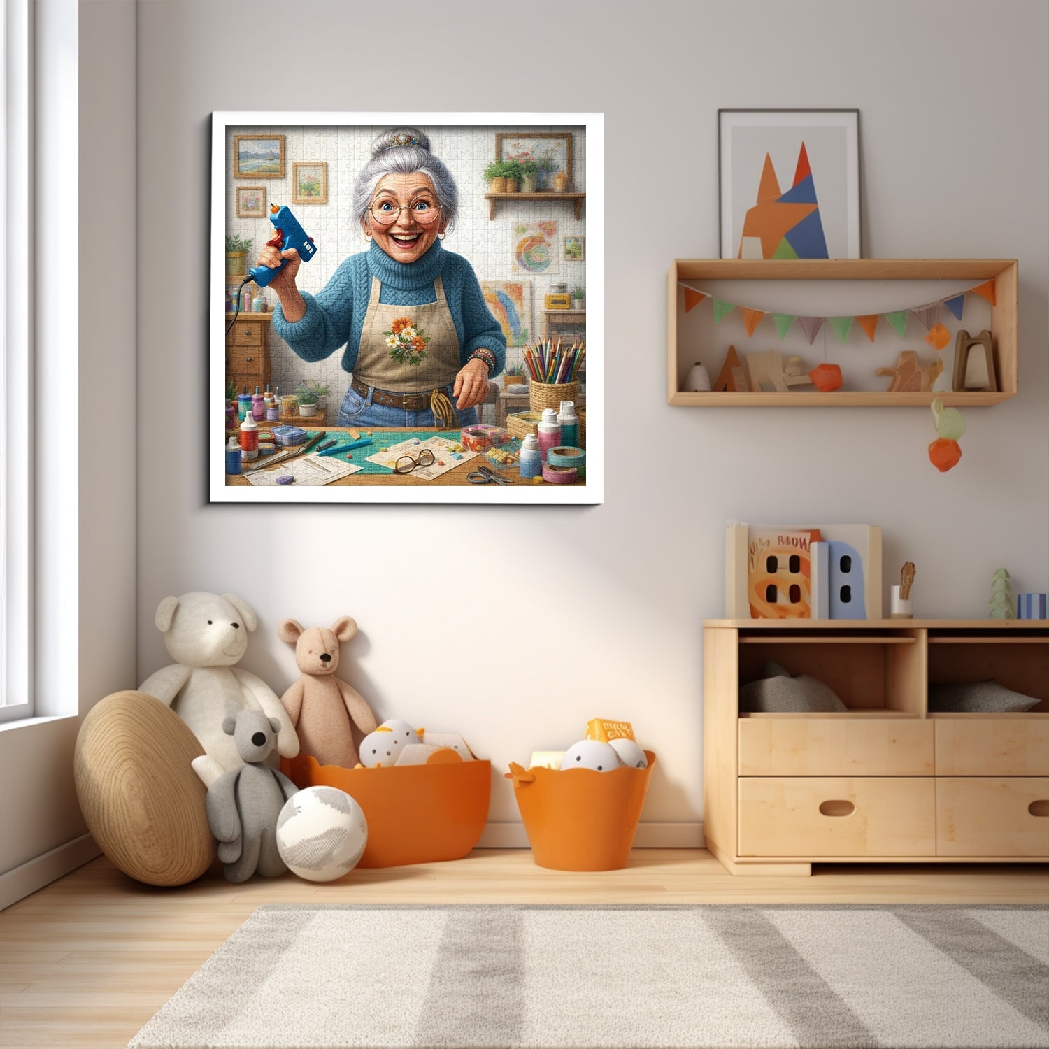 Creative Grandma Jigsaw Puzzle 1000 Pieces