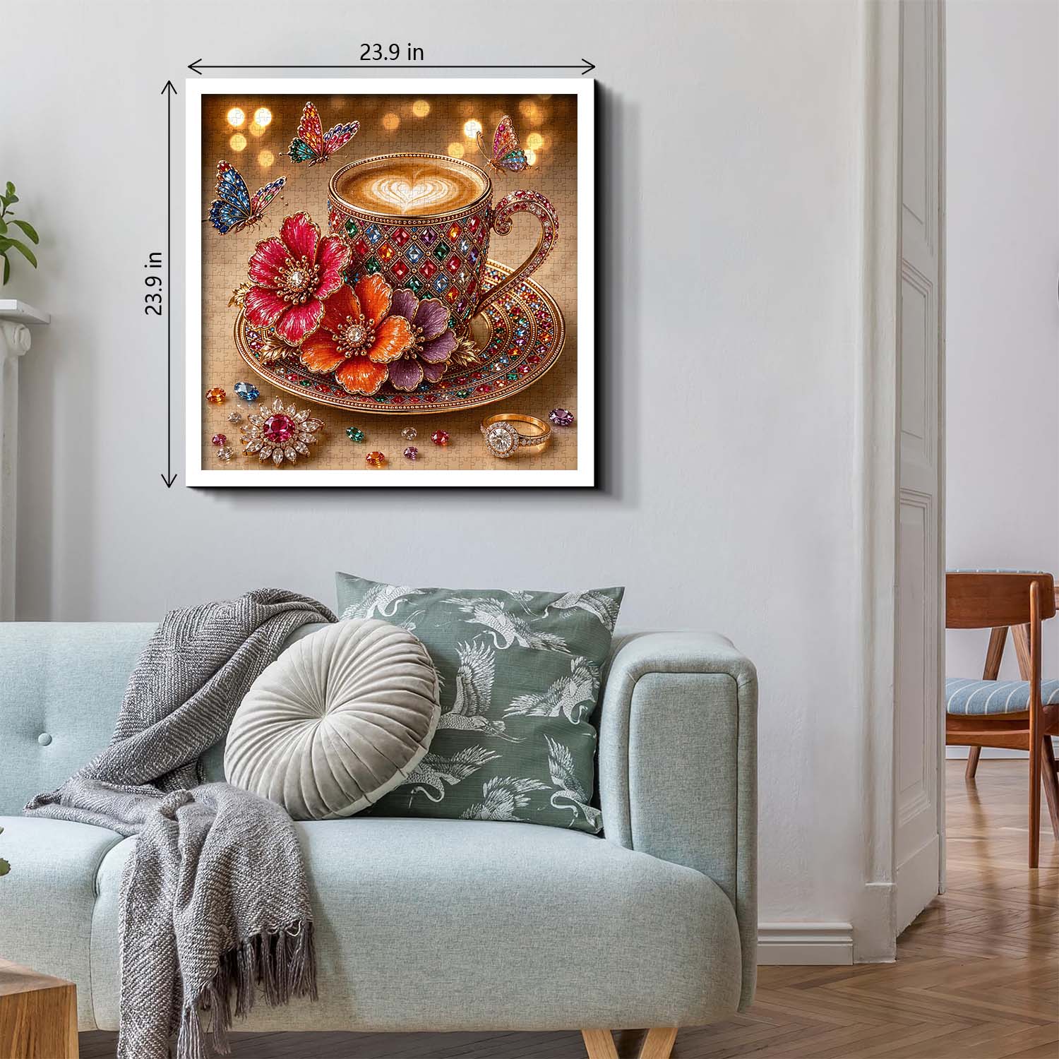 Jewel Latte Jigsaw Puzzle 1000 Piece