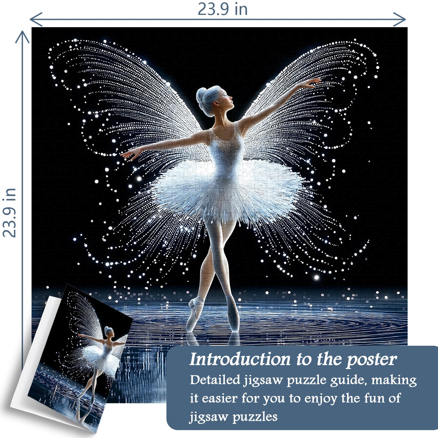 Butterfly Ballet Jigsaw Puzzle 1000 Pieces