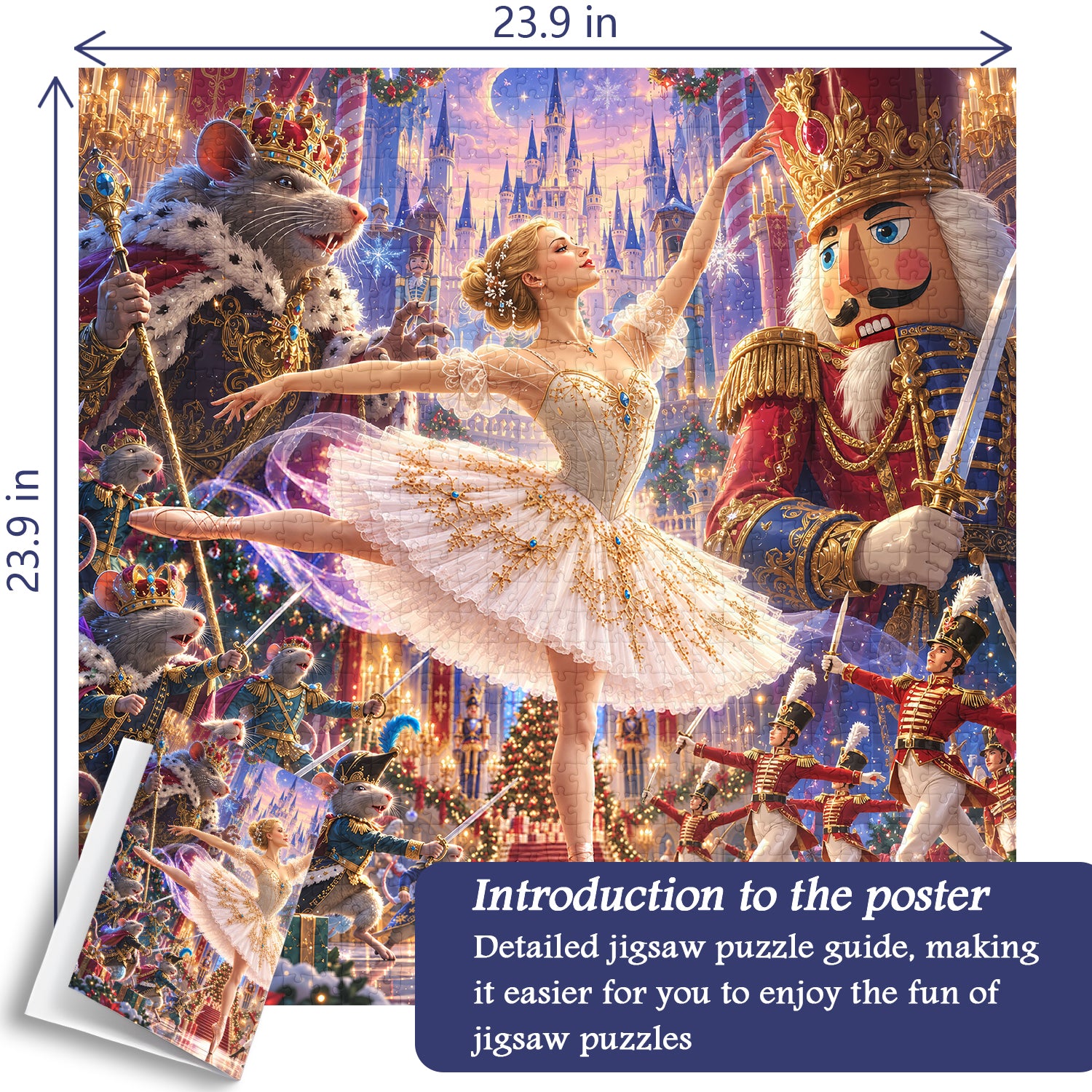 Puzzle de 1000 pièces Casse-noisette Danse enchantée