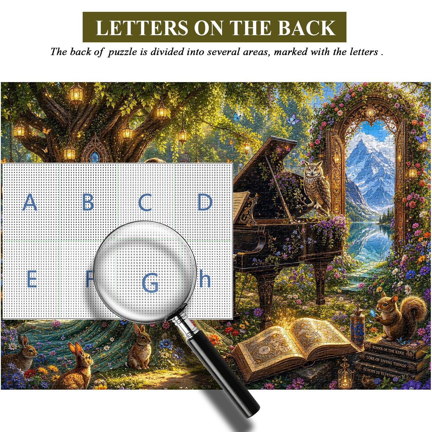 Enchanted Piano Tune Jigsaw Puzzle 1000 Pieces