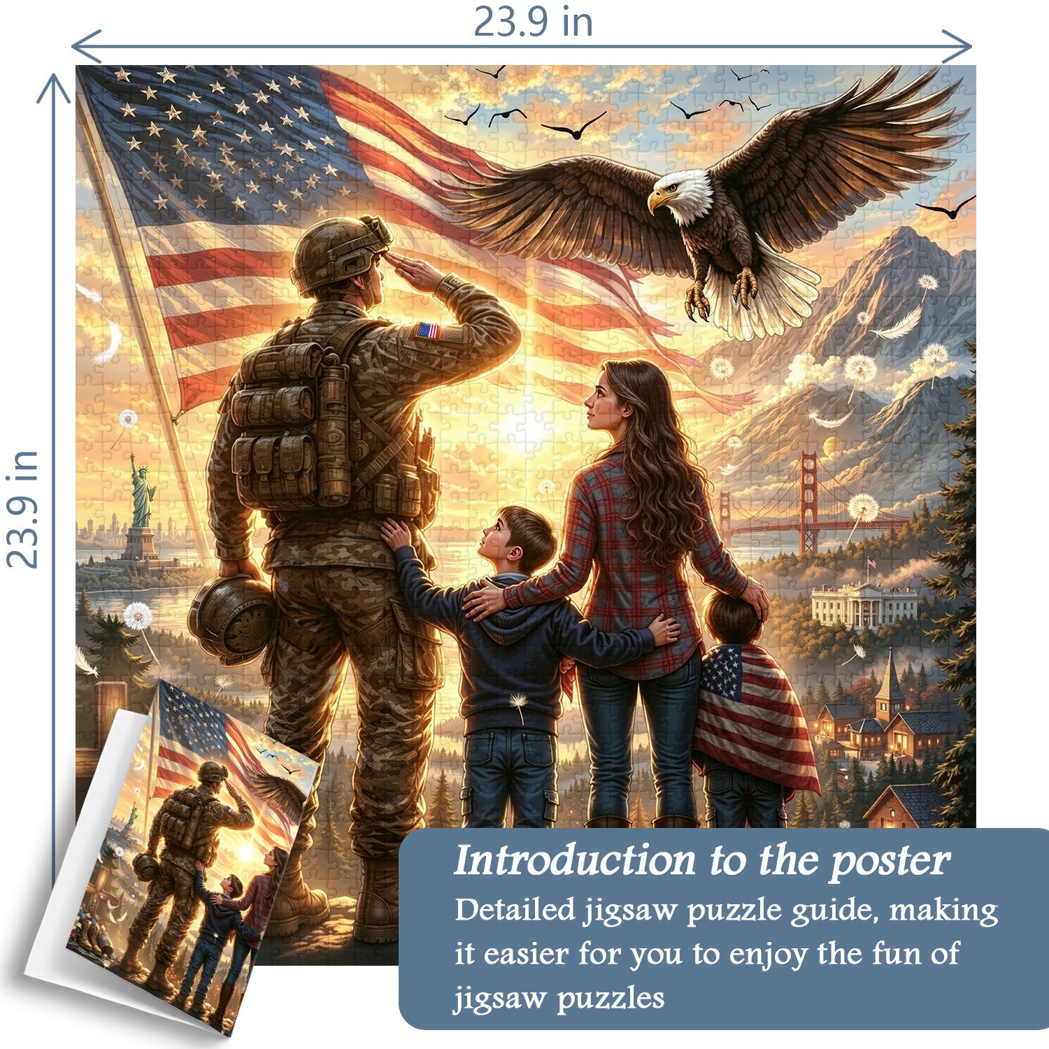 Home and Honor Jigsaw Puzzle 1000 Piece