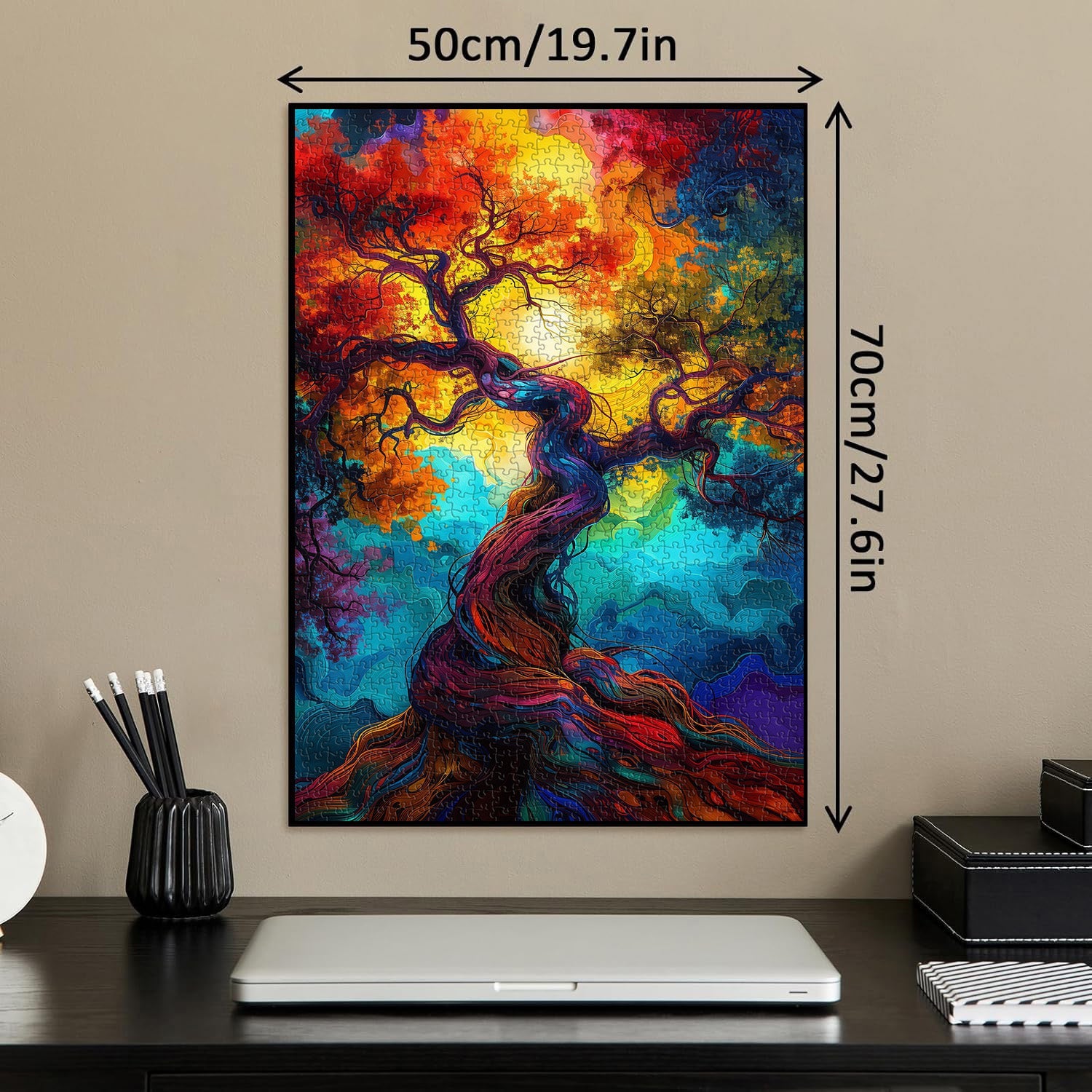 Colorful Tree Jigsaw Puzzle 1000 Piece