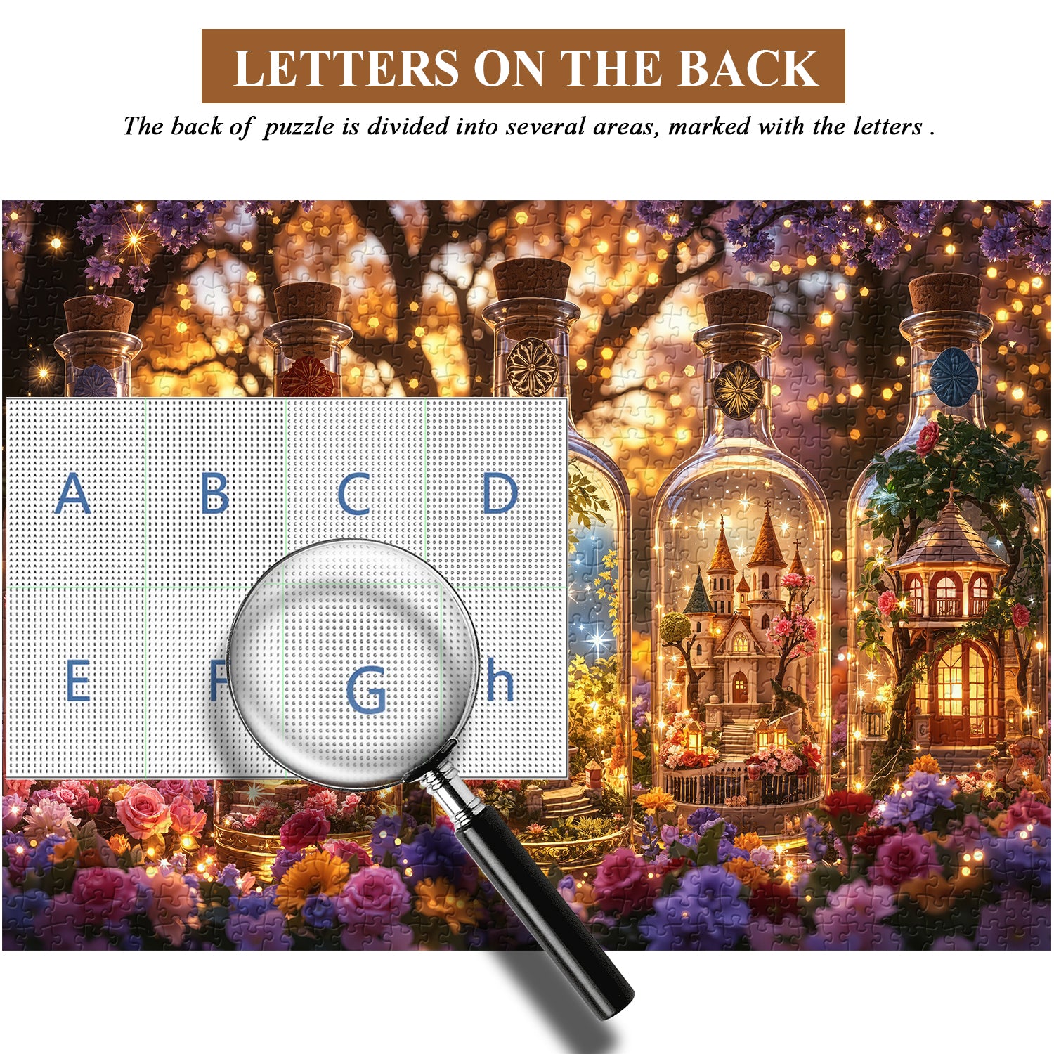 Enchanted Jars of Light Jigsaw Puzzle 1000 Pieces