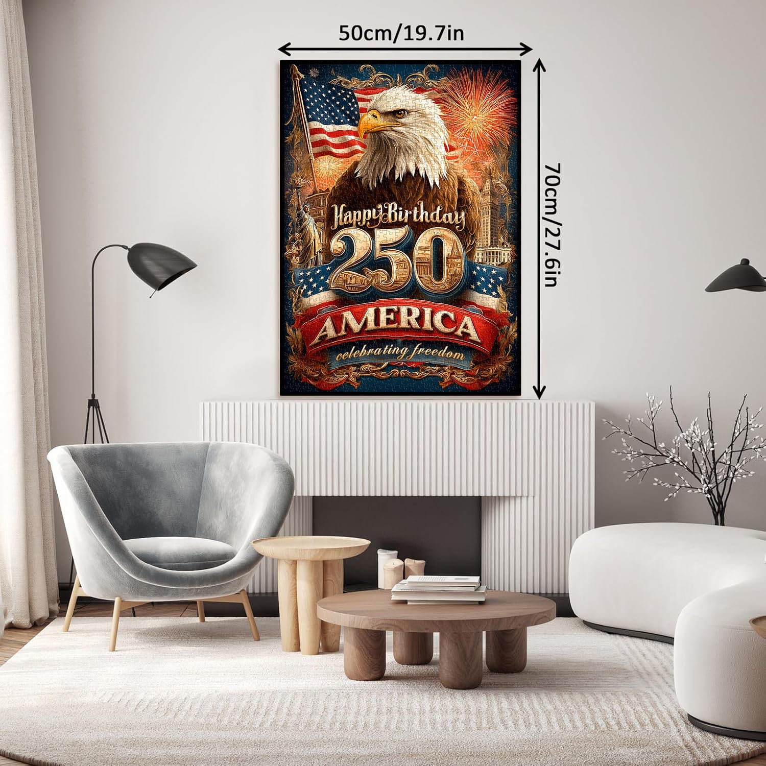 Freedom Eagle Jigsaw Puzzle 1000 Pieces