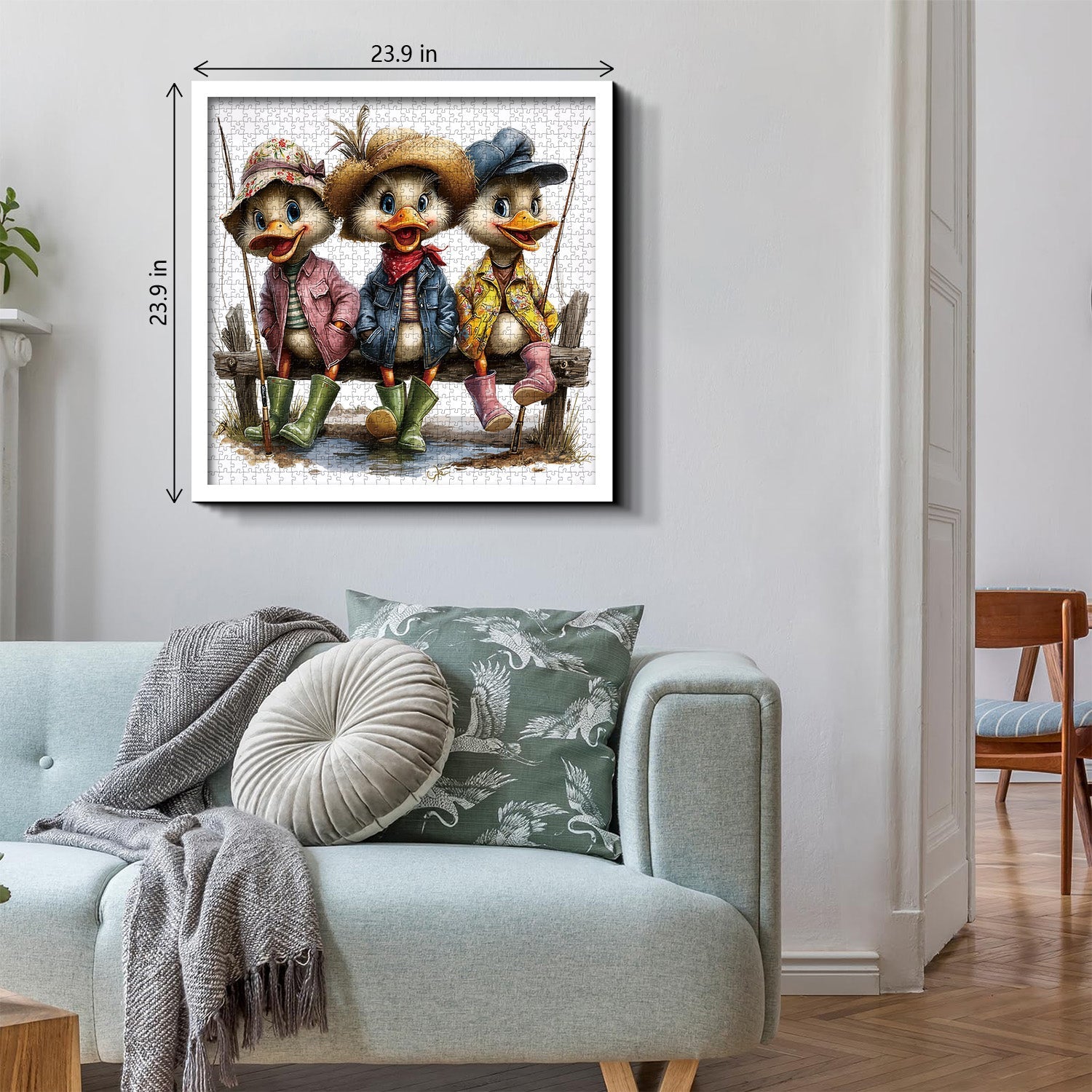 Duck Parade Jigsaw Puzzle 1000 Pieces