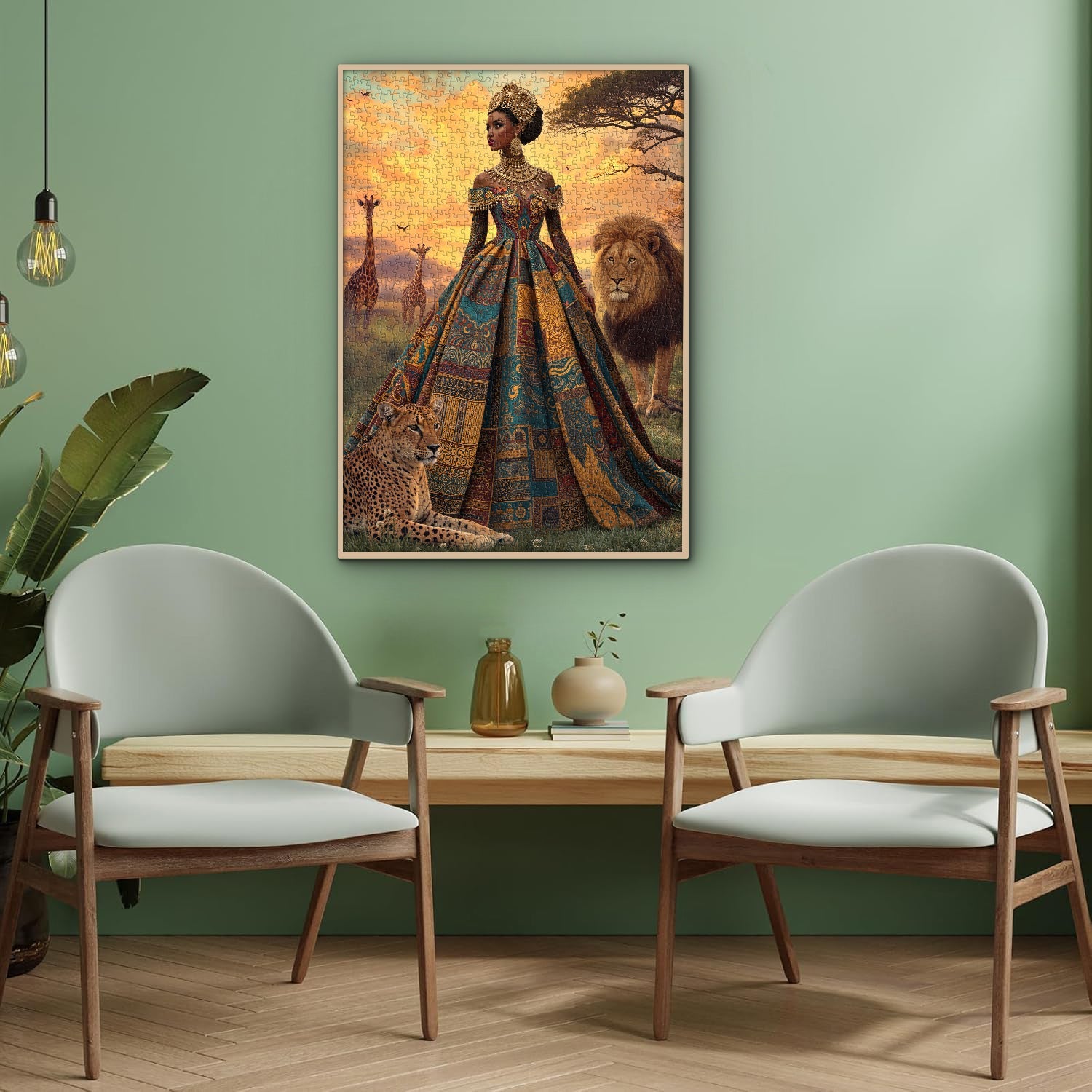 African Queen Jigsaw Puzzle 1000 Pieces