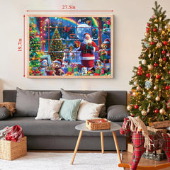Puzzle Jigsaw Maison Magique de Noël 1000 Pièces