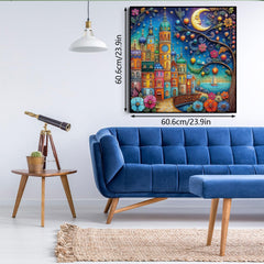 Fantasy Town Jigsaw Puzzle 1000 Pieces