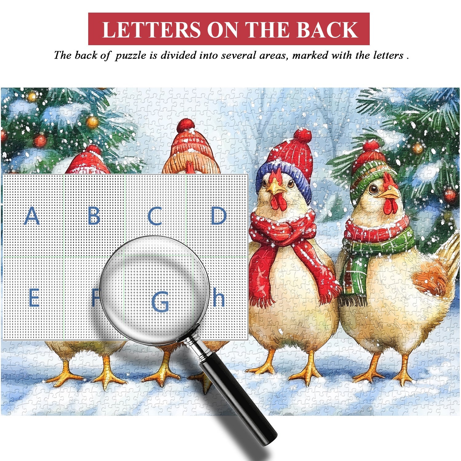 Winter Hat Chicks Jigsaw Puzzles 1000 Pieces
