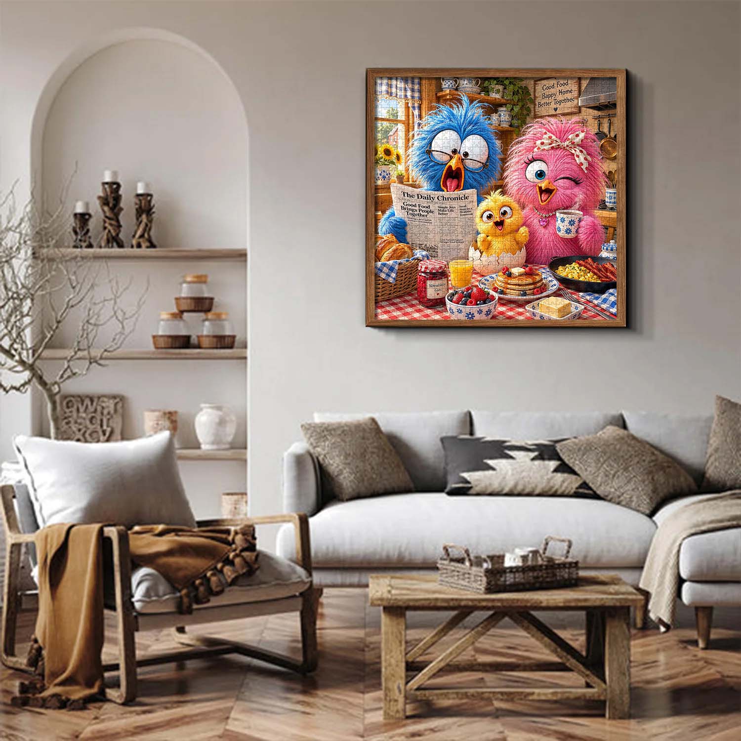 Kitchen Cheer  Jigsaw  Puzzle 1000 Piece