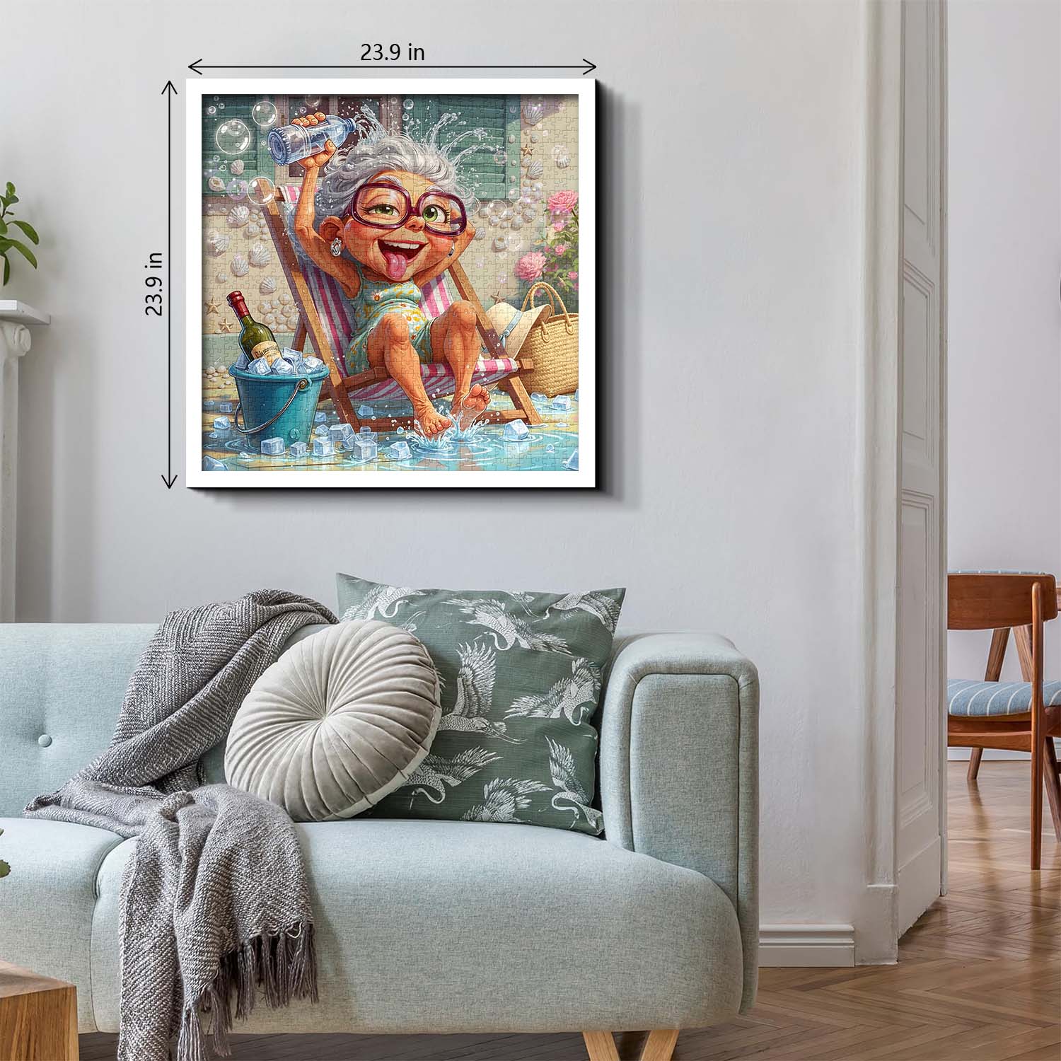 Granny’s Icy Frolic Jigsaw Puzzle 1000 Piece
