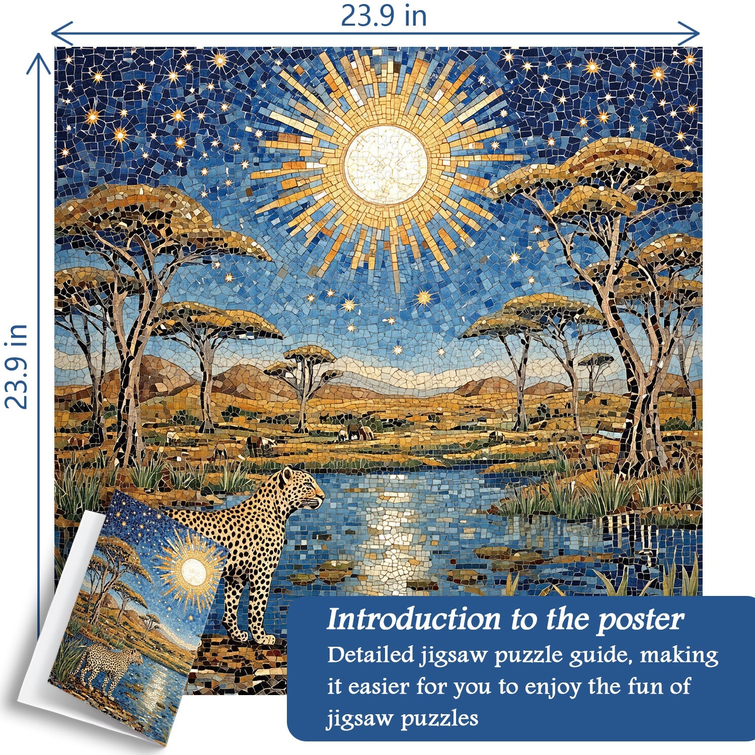 Savanna Watcher Jigsaw Puzzle 1000 Pieces