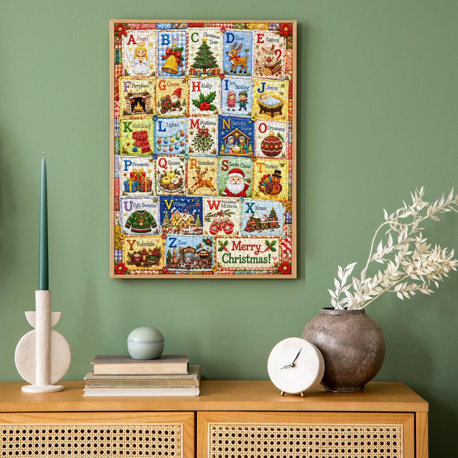 Christmas Letter Collection Jigsaw Puzzle 1000 Piece