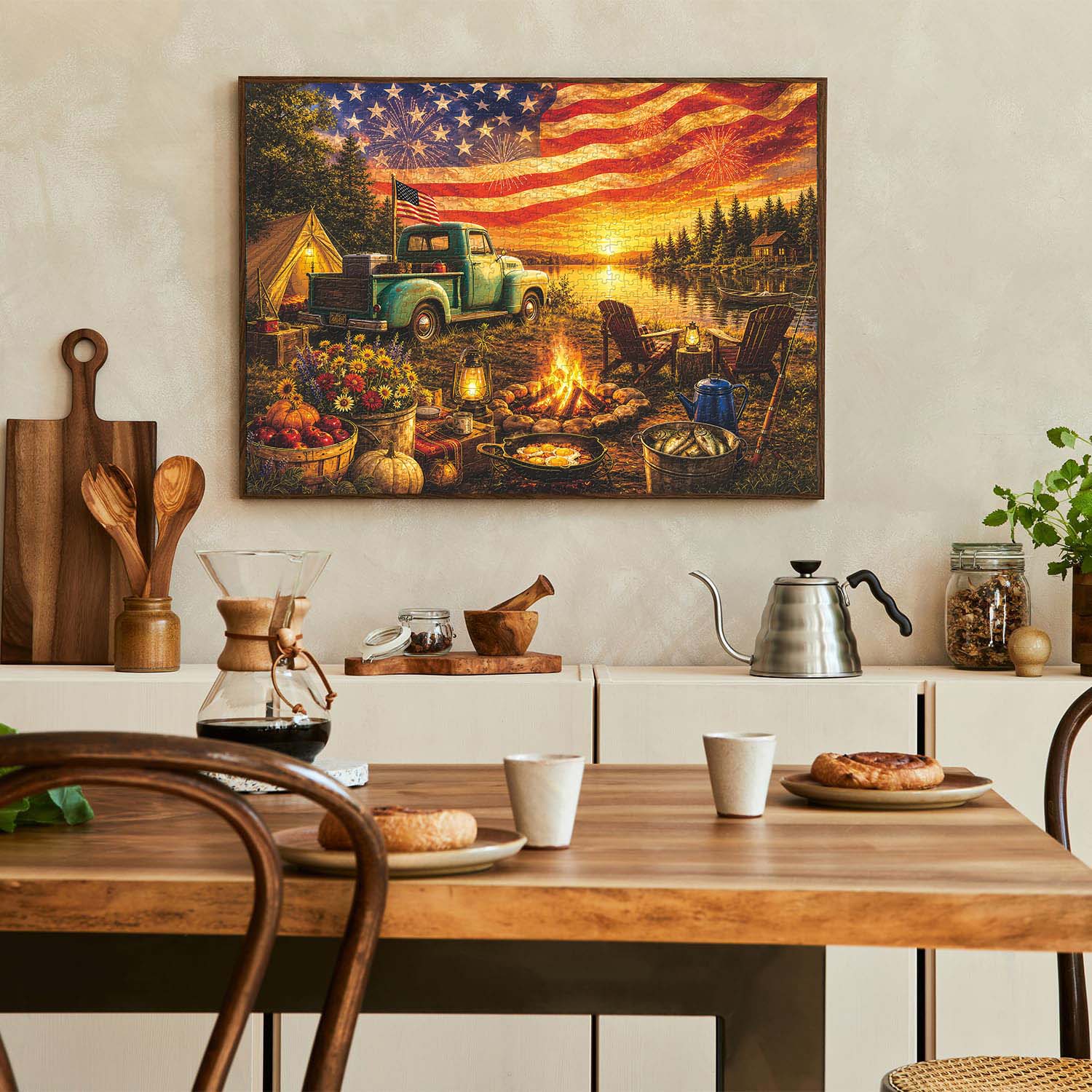 Starlight by the Lake Jigsaw Puzzle 1000 Pieces