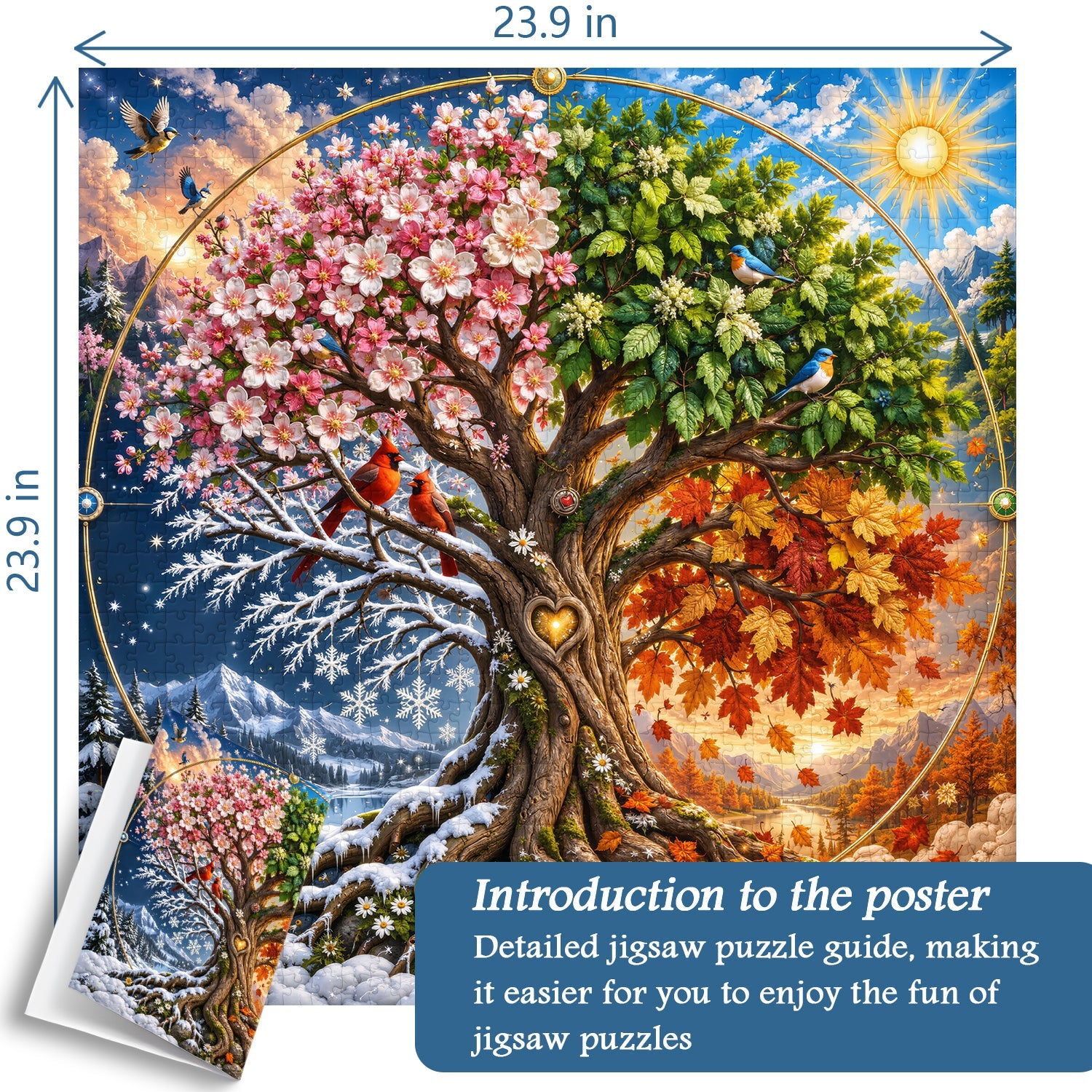 Seasons of the Soul Jigsaw Puzzle 1000 Piece