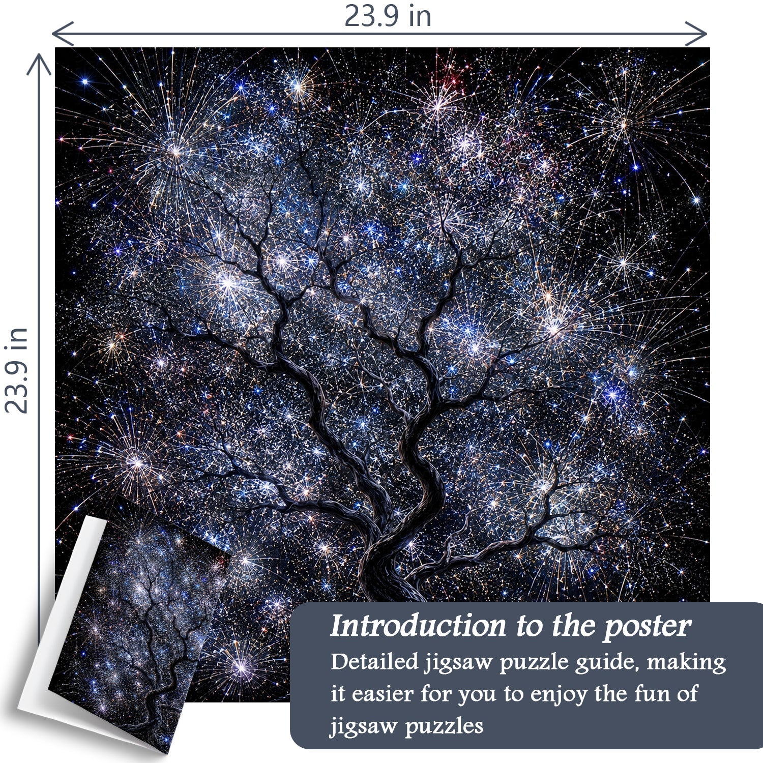 Tree of Stars Jigsaw Puzzle 1000 Pieces