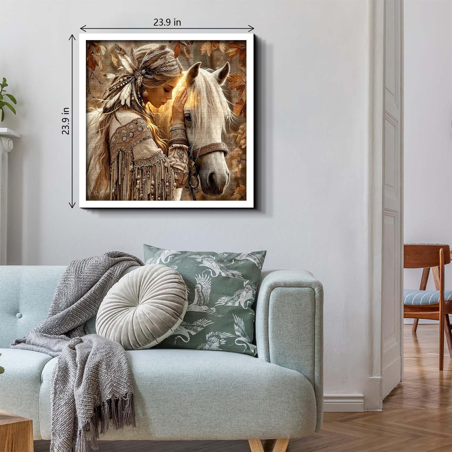Maiden’s White Horse Jigsaw Puzzle 1000 Pieces